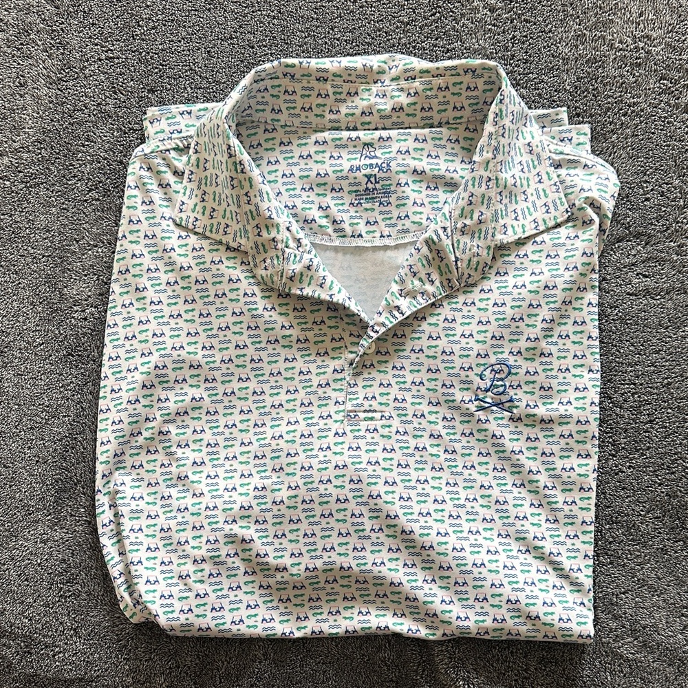 Barstool Golf x Rhoback Polo